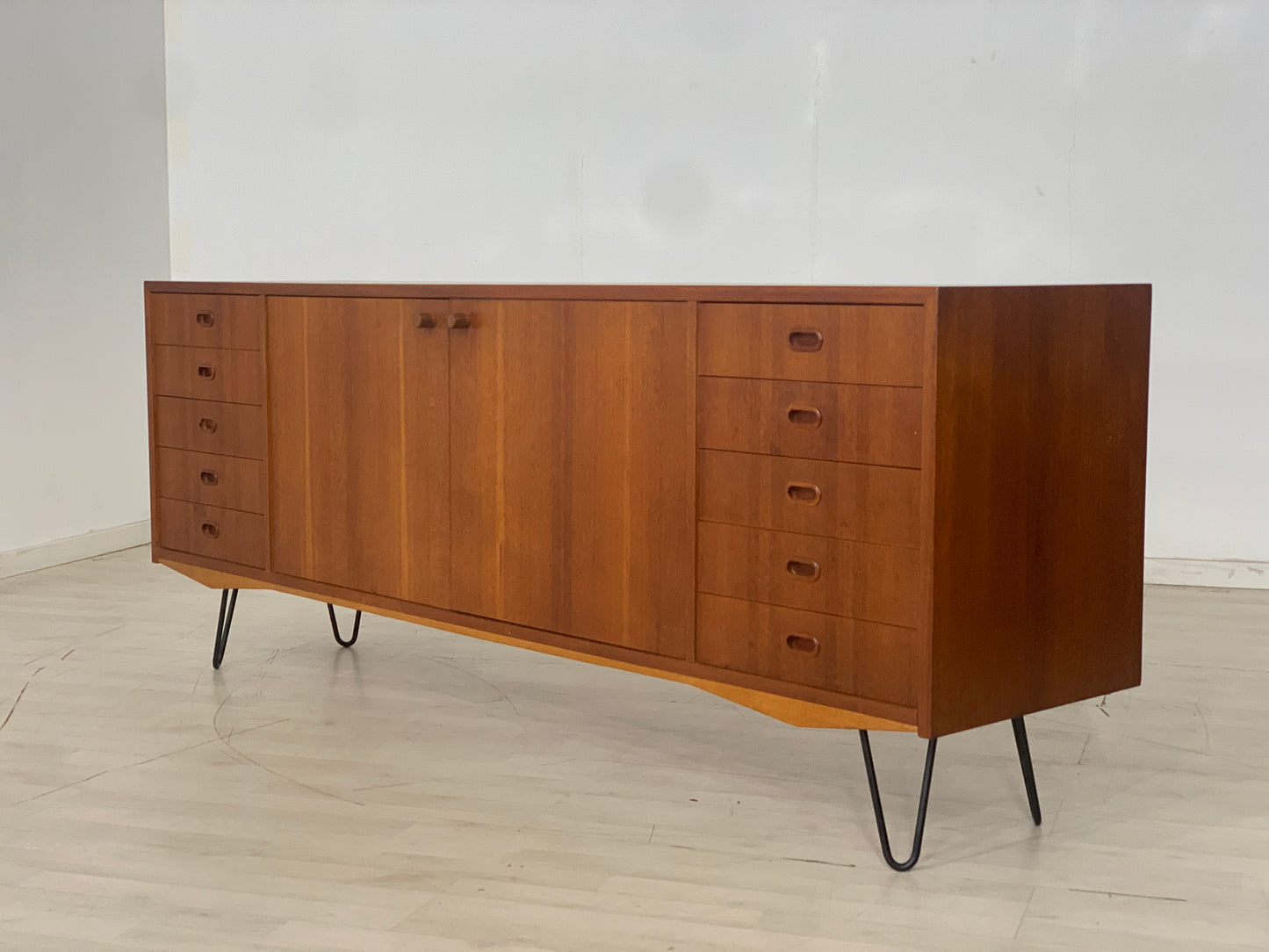 Danish Teak Sideboard Schrank Kommode Vintage