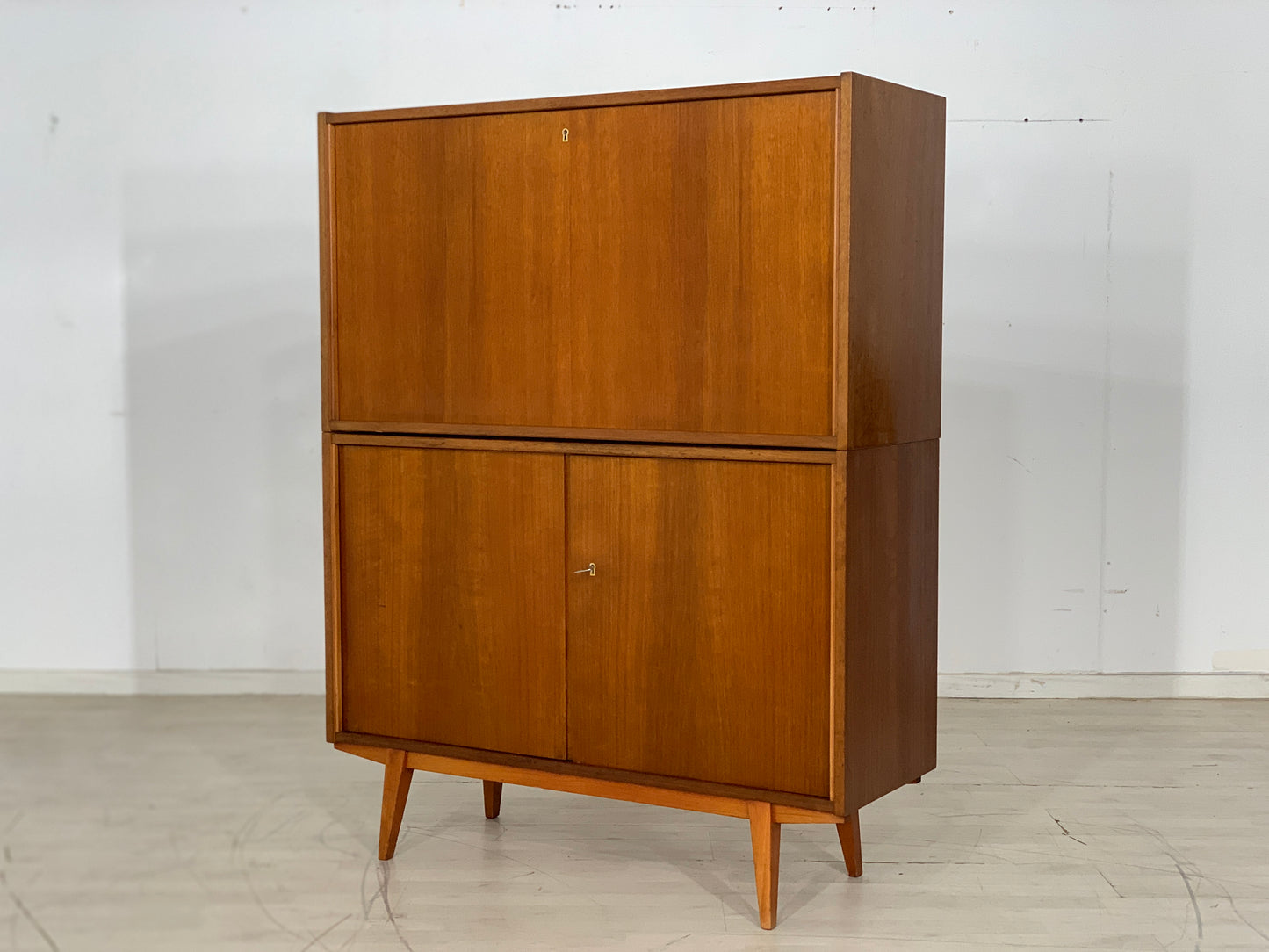 Mid Century Sekretär kommode Schreibschrank Vintage