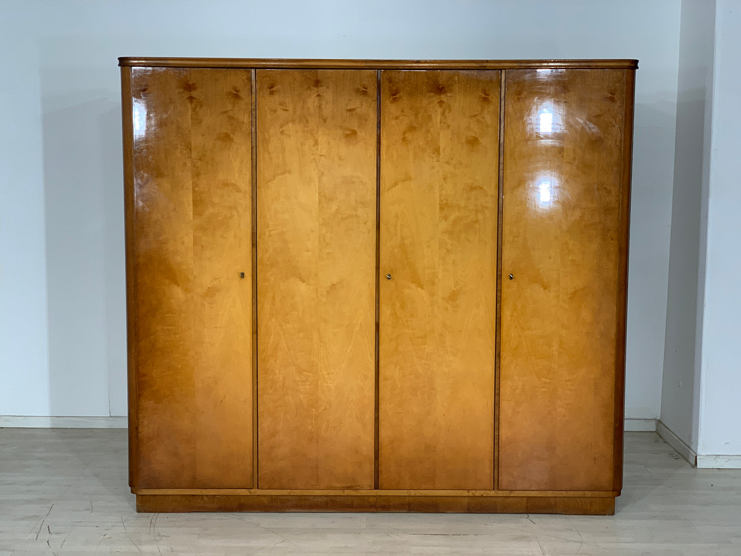 Mid Century Kleiderschrank Schrank Wardrobe Vintage