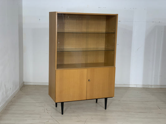 Mid Century Vitrine Highboard Schrank Vintage