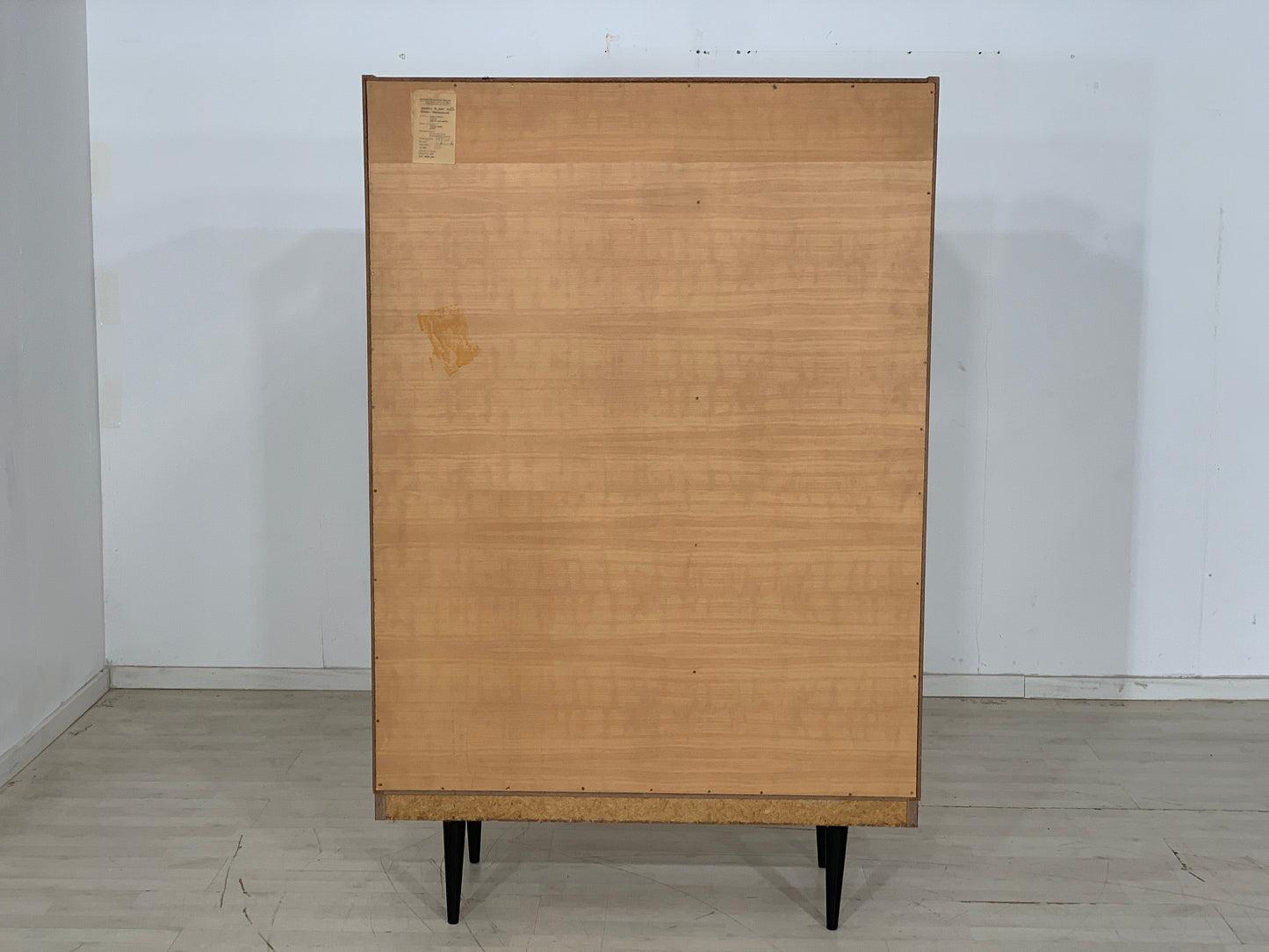 Mid Century Wäscheschrank Schrank Kleiderschrank Vintage