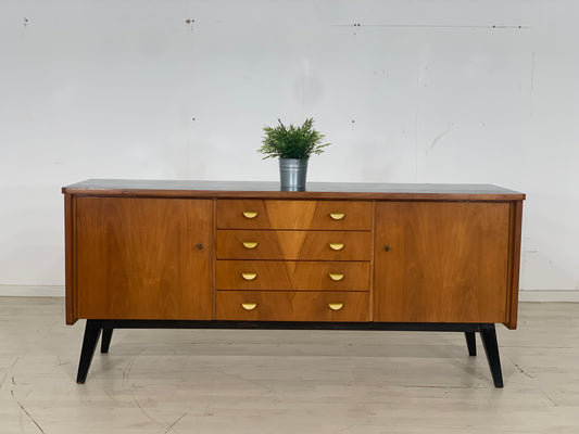 Mid Century Sideboard Schrank Kommode Vintage