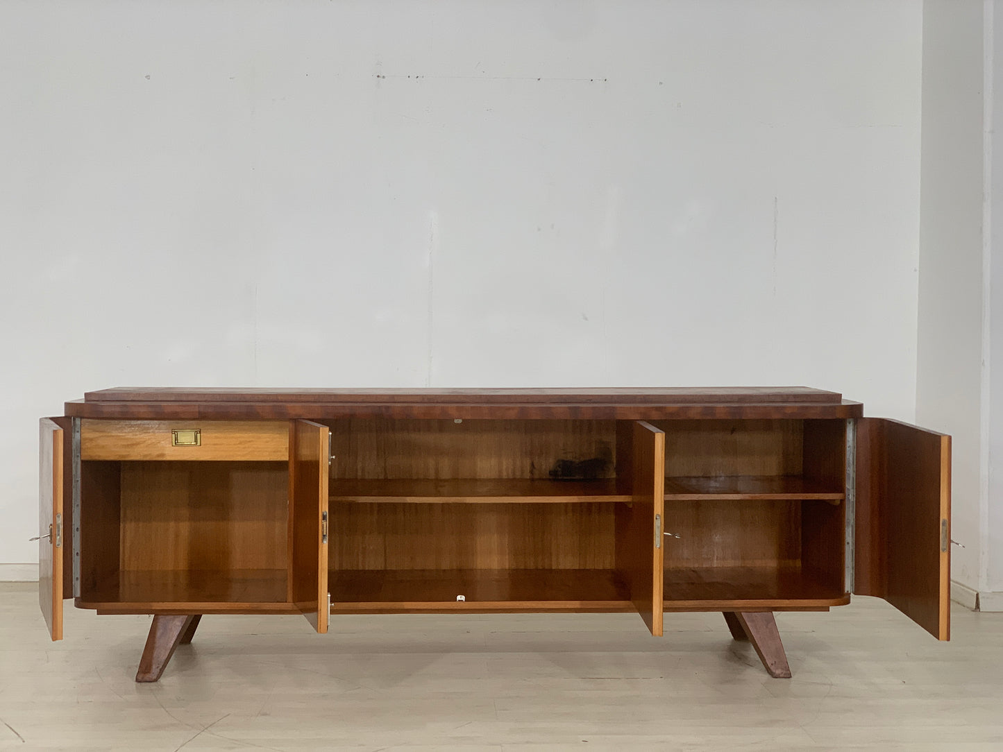 Mid Century Sideboard Schrank Kommode Vintage