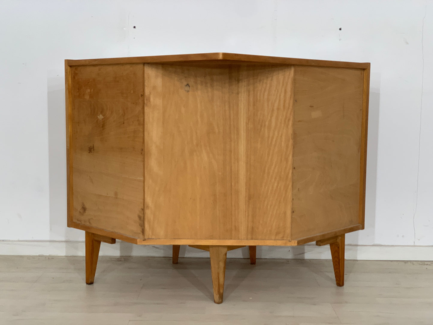 Mid Century Eckschrank Schrank Kommode Vintage