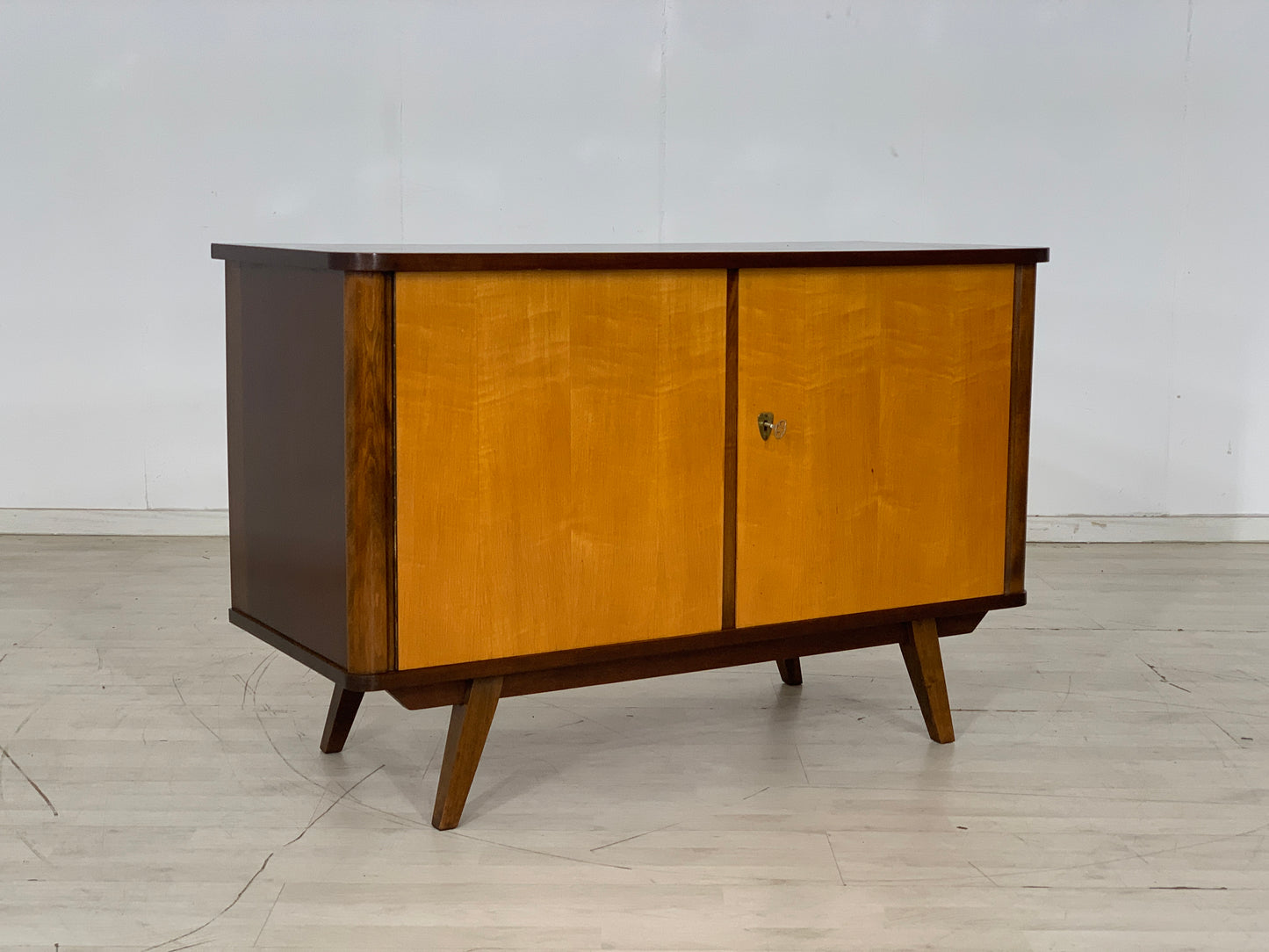 Mid Century Kommode Sideboard Schrank Vintage