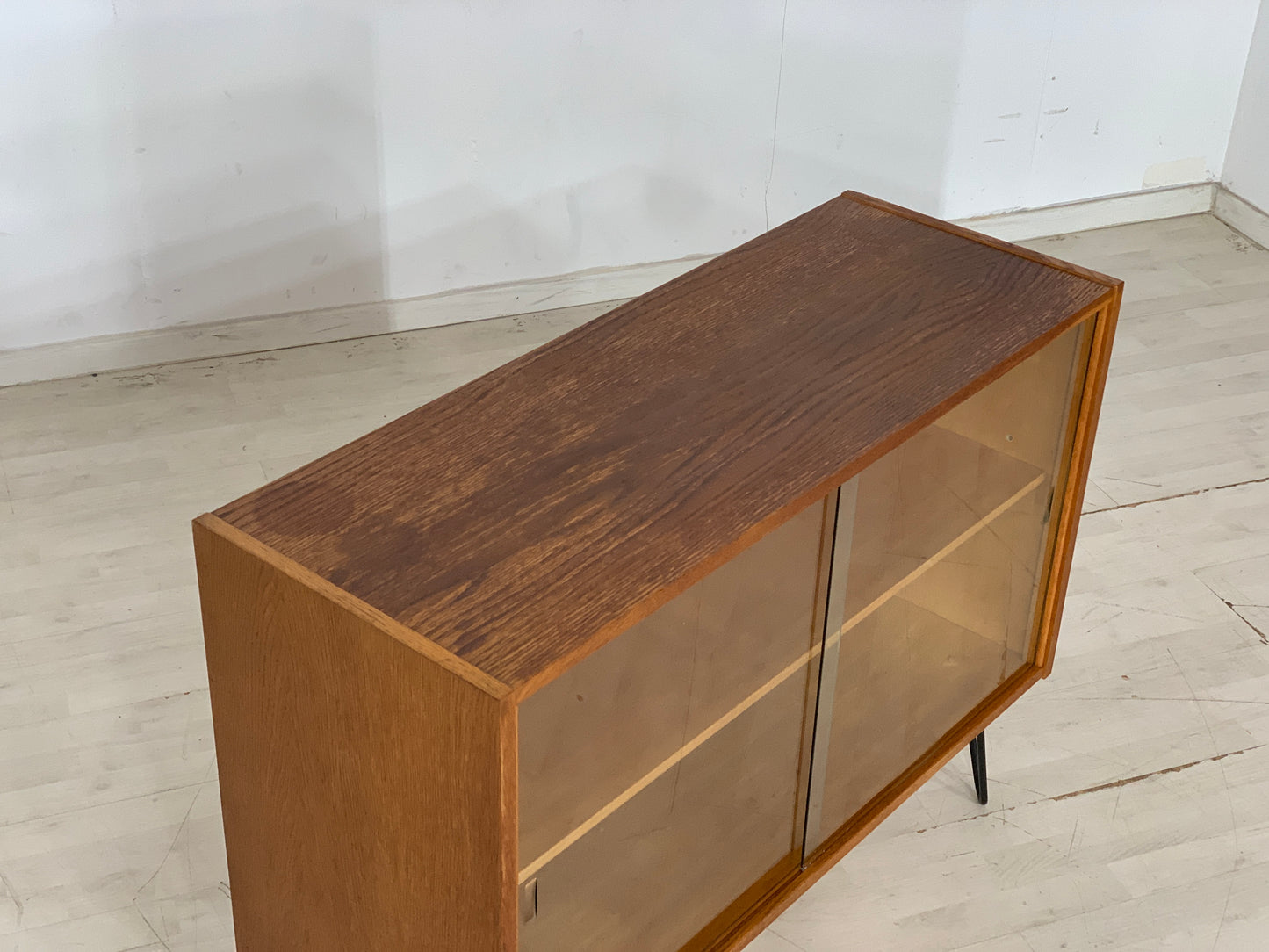 Mid Century Kommode Sideboard Vitrine Vintage