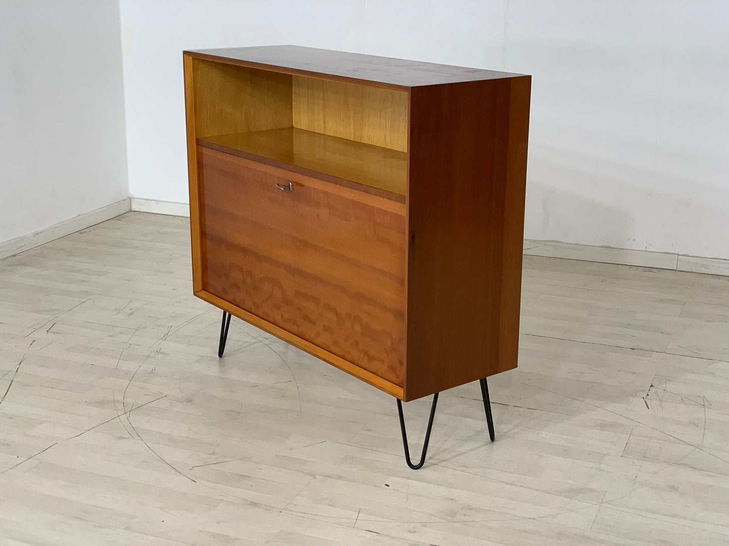 Mid Century Kommode Schrank Highboard Flurschrank Vintage