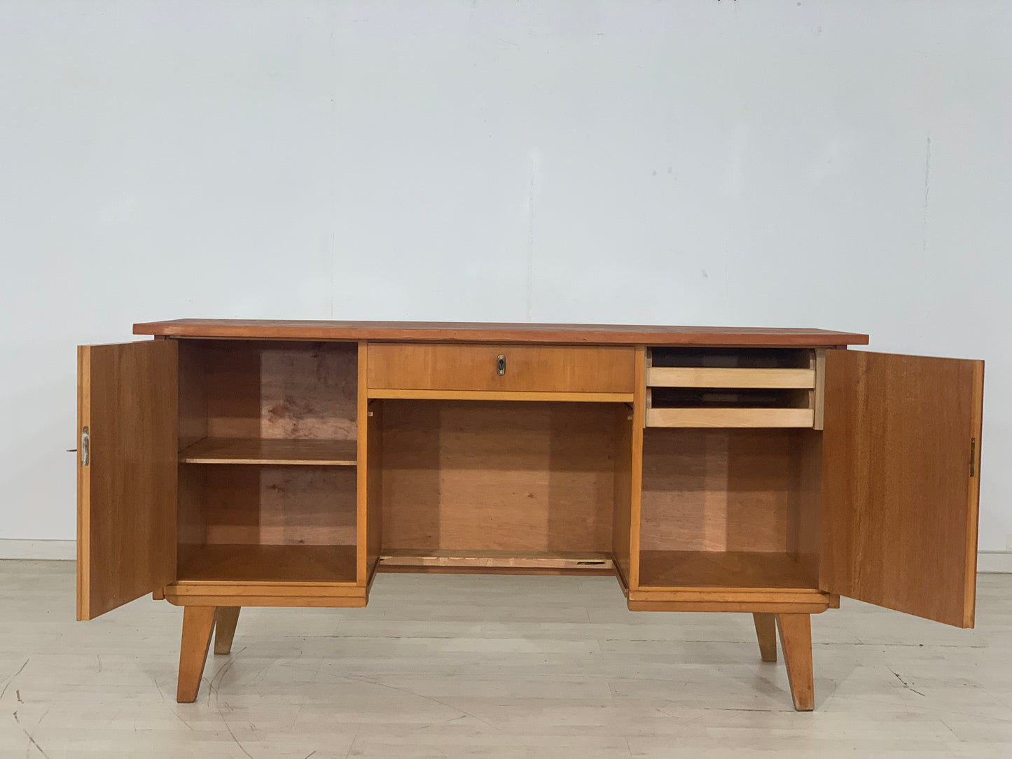 Mid Century Schreibtisch Tisch Desk Vintage