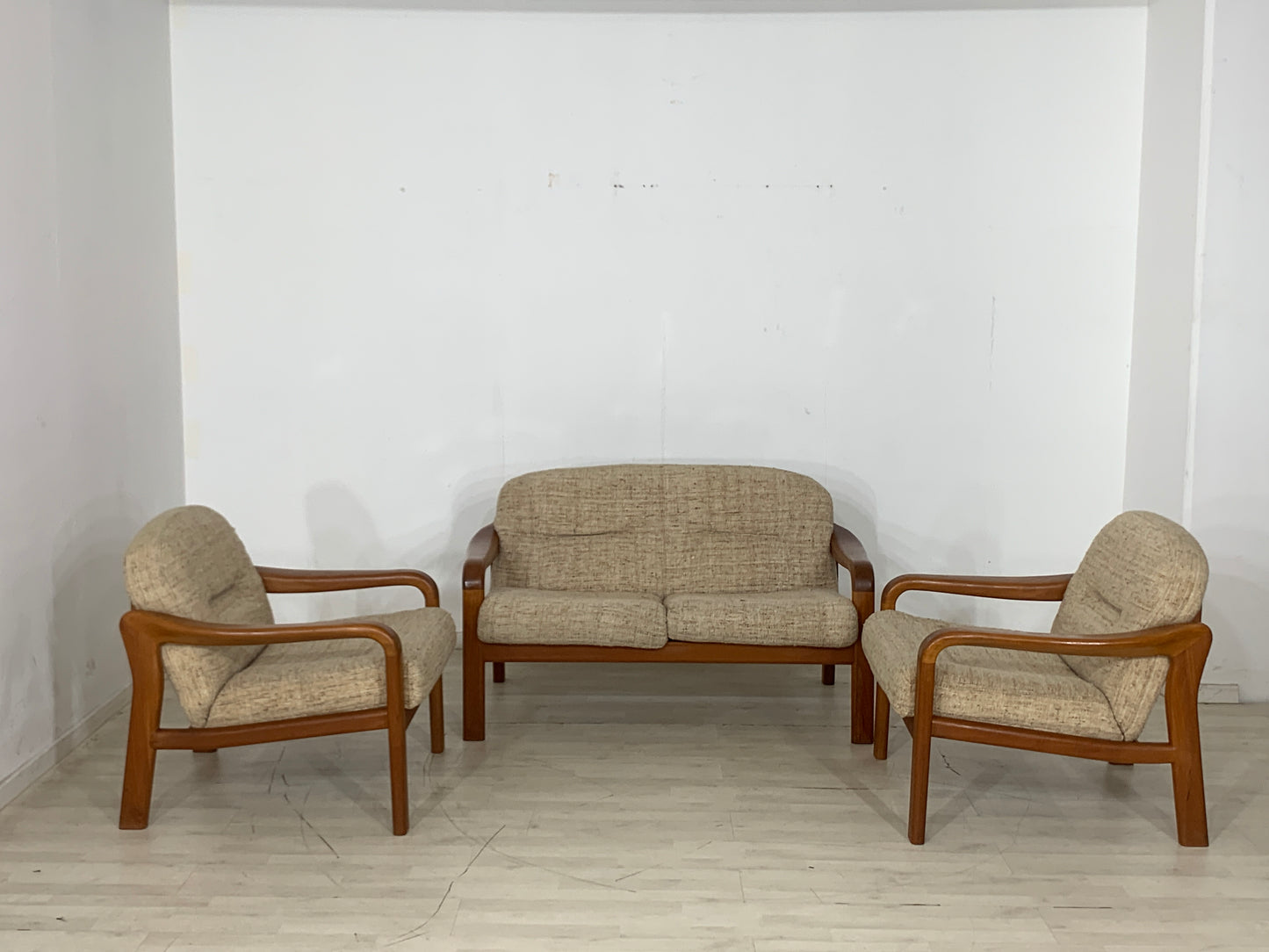 Danish Teak Sofa Couch Sessel Sofagarnitur Vintage