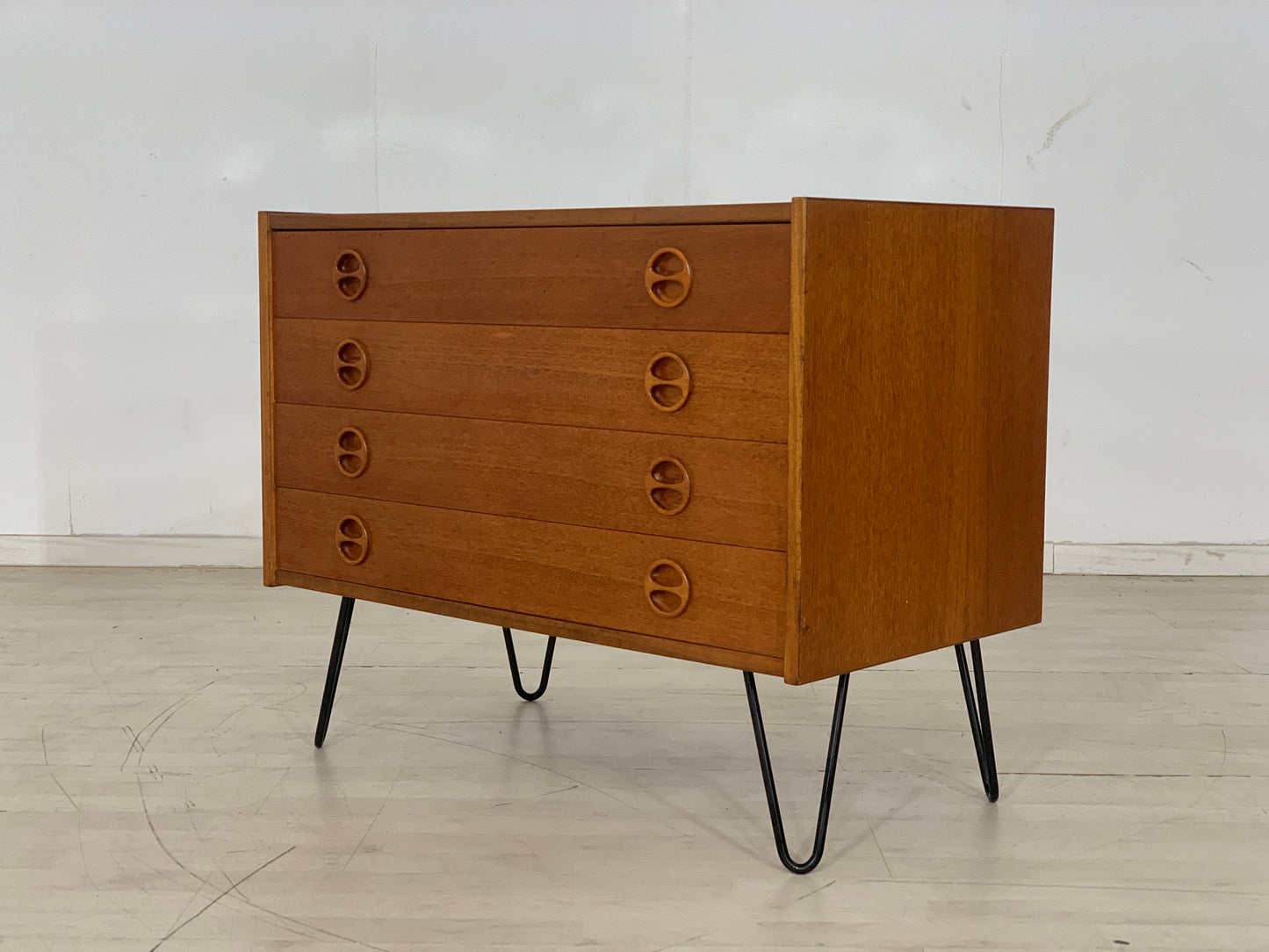 Danish Teak Kommode Sideboard Schrank Vintage