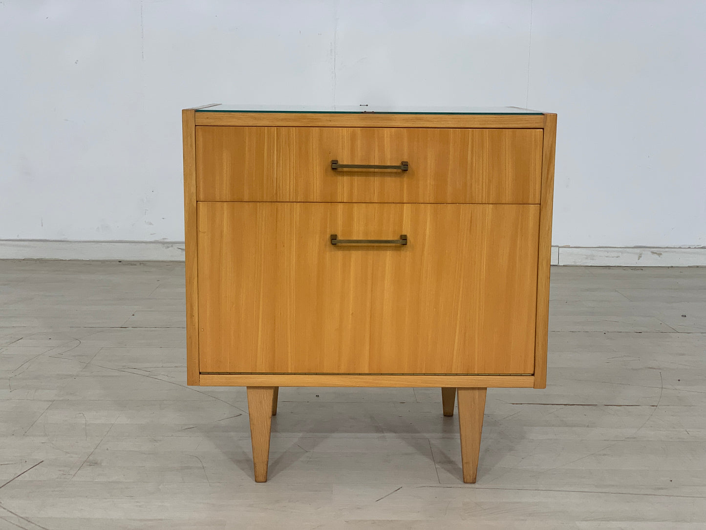 Mid Century Nachttisch Nachtschrank Kommode Vintage