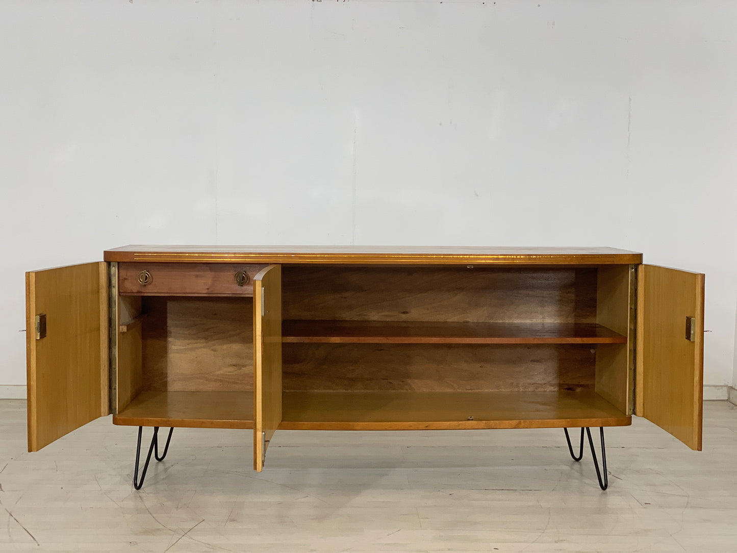 Mid Century Sideboard Schrank Kommode Vintage