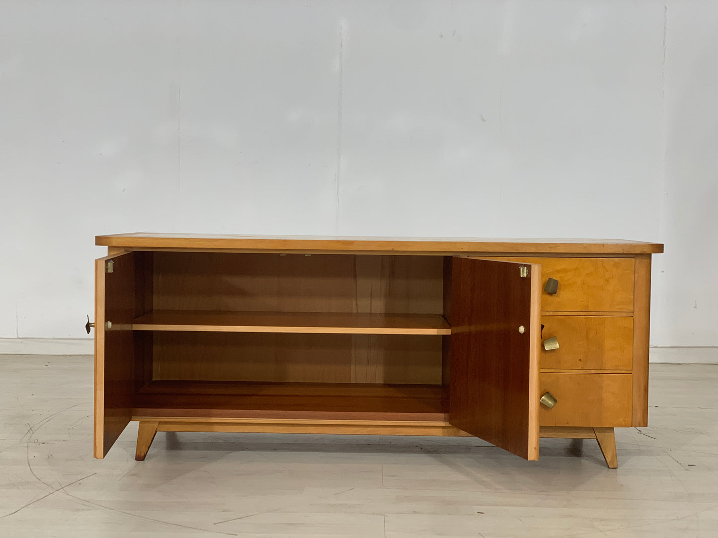 Mid Century Kommode Sideboard Schrank Vintage