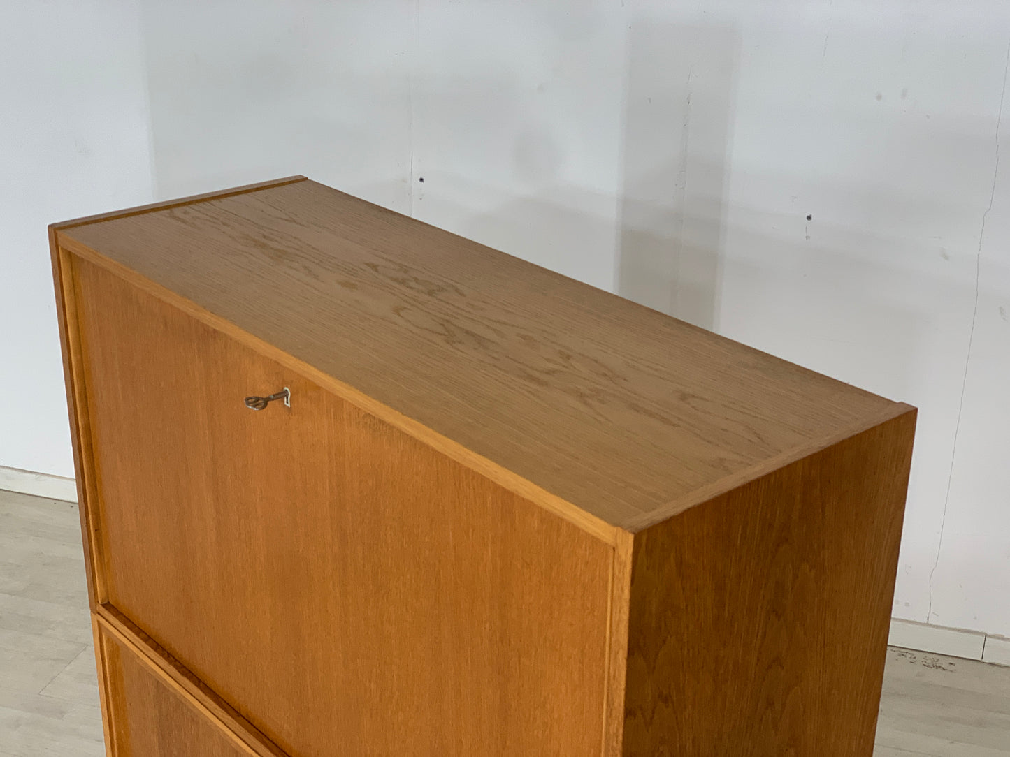 Mid Century Sekretär Schrank Highboard Vintage