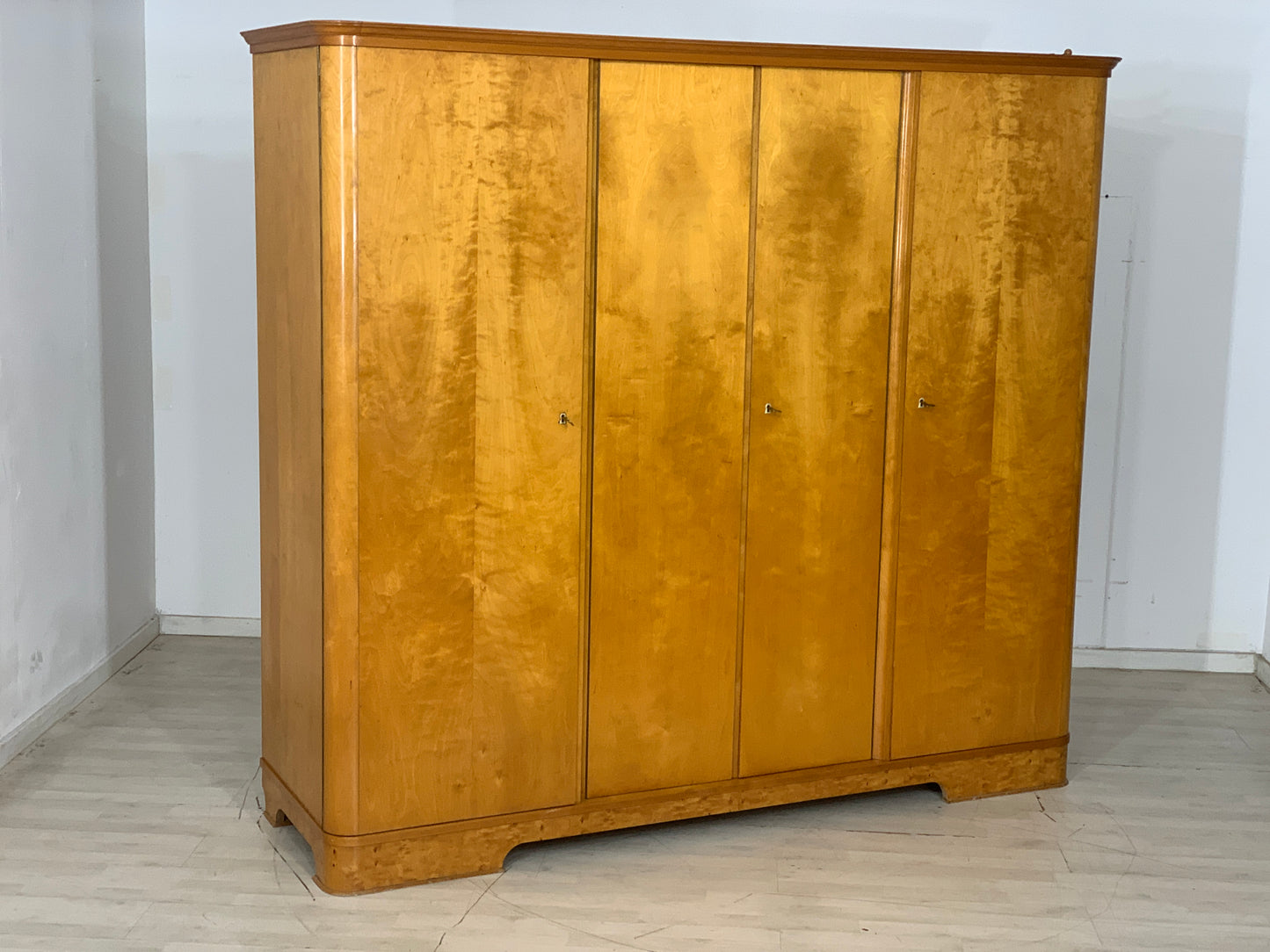 Mid Century Kleiderschrank Schrank Wardrobe Vintage