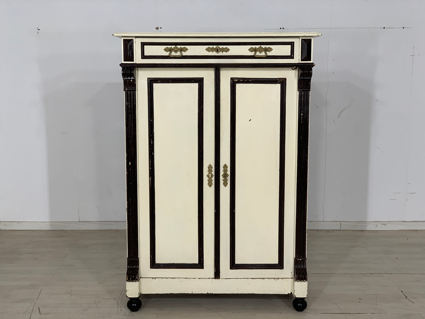 Gründerzeit Vertiko Schrank Kleiderschrank um 1920