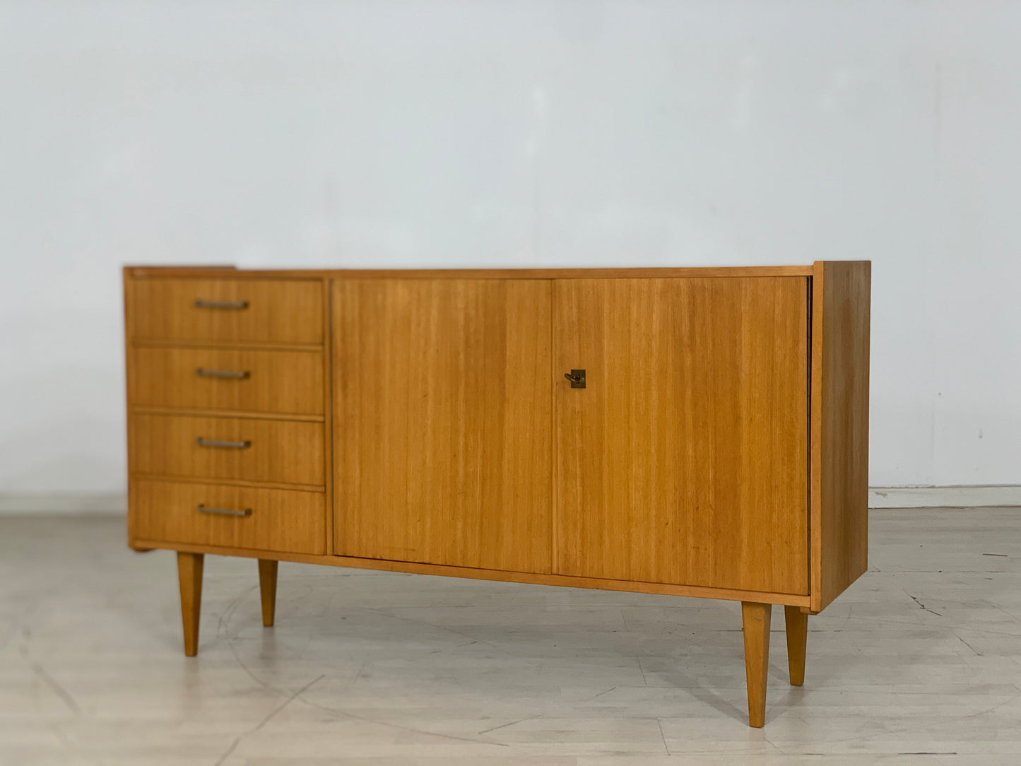 Mid Century Sideboard Schrank Kommode Vintage