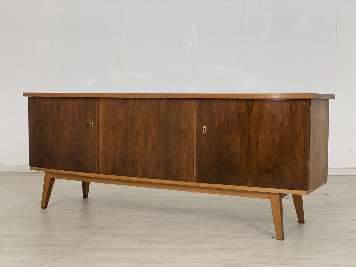 60ER JAHRE ANRICHTE SIDEBOARD KOMMODE SCHRANK WOHNZIMMERSCHRANK VINTAGE