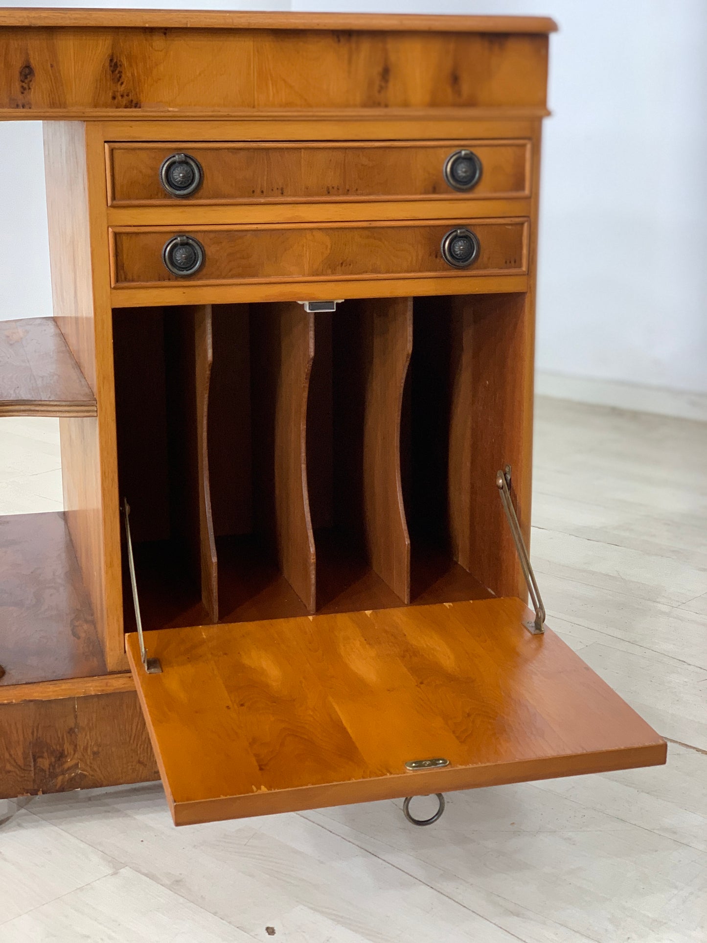 English Kolonialstil Schrank Telefonschrank pult um 1900