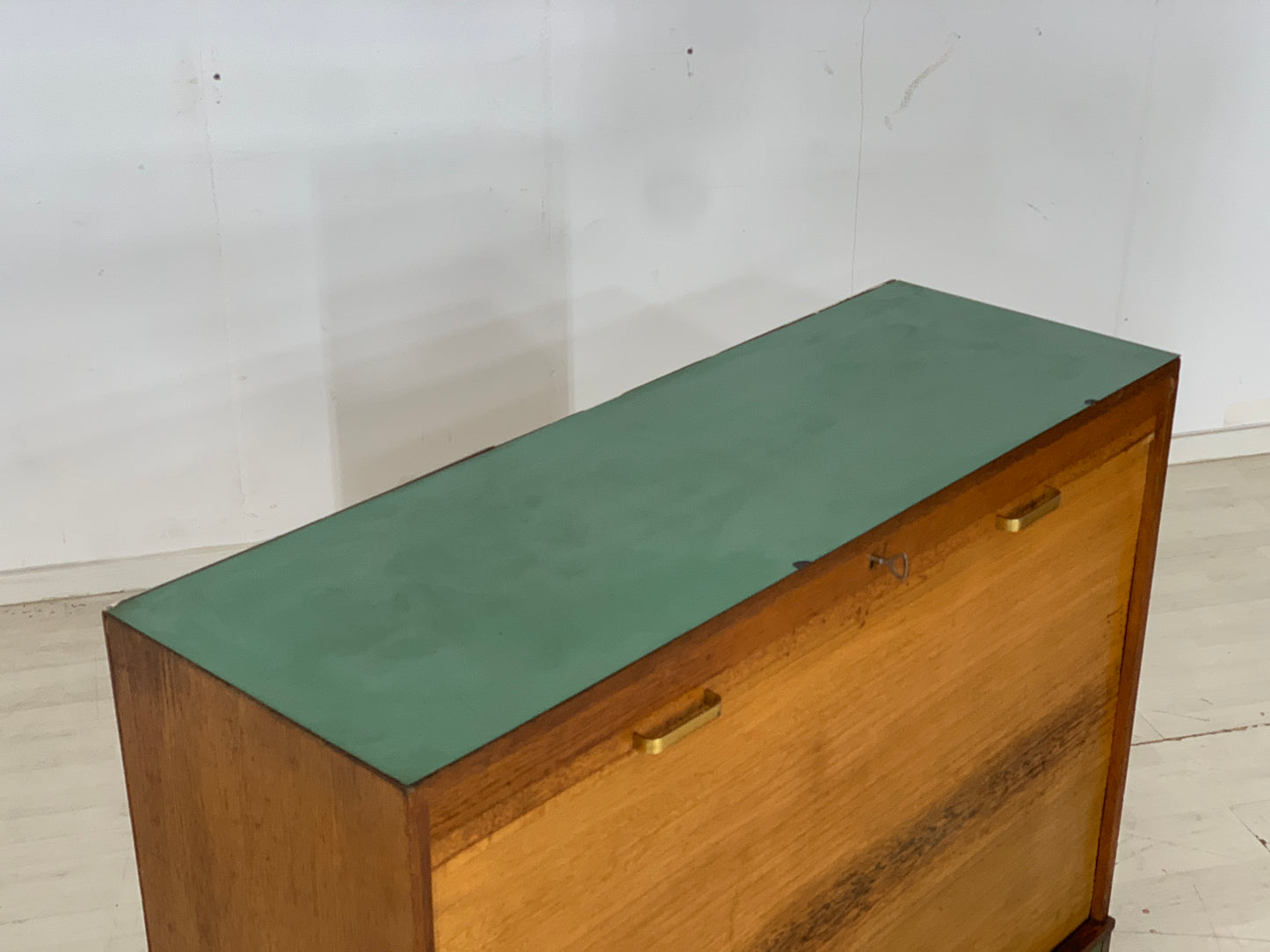 Mid Century Aktenschrank Rolladenschrank Büroschrank Vintage