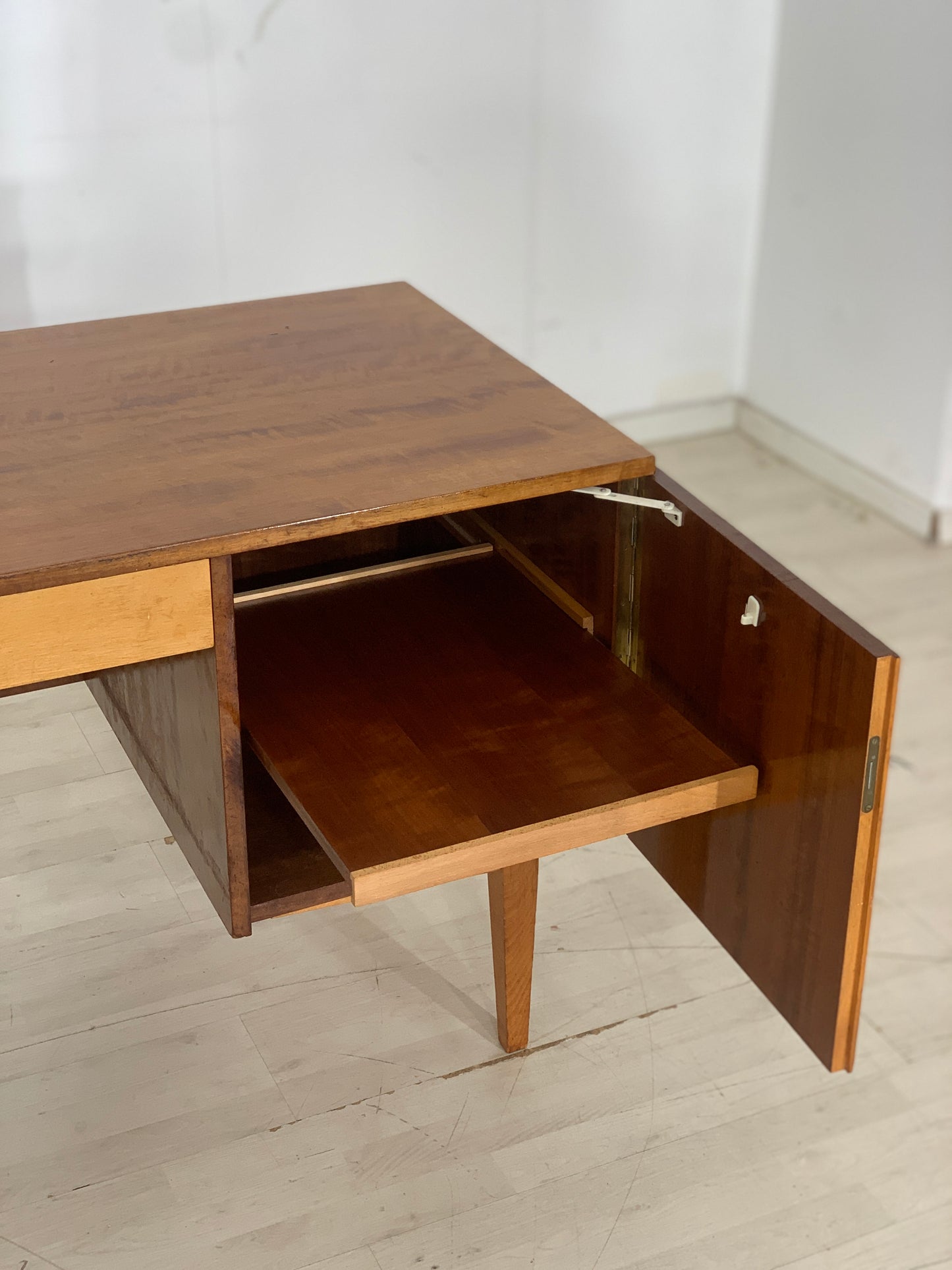 Mid Century Schreibtisch Tisch Desk Vintage