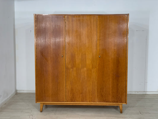 Mid Century Kleiderschrank Schrank Wardrobe Vintage