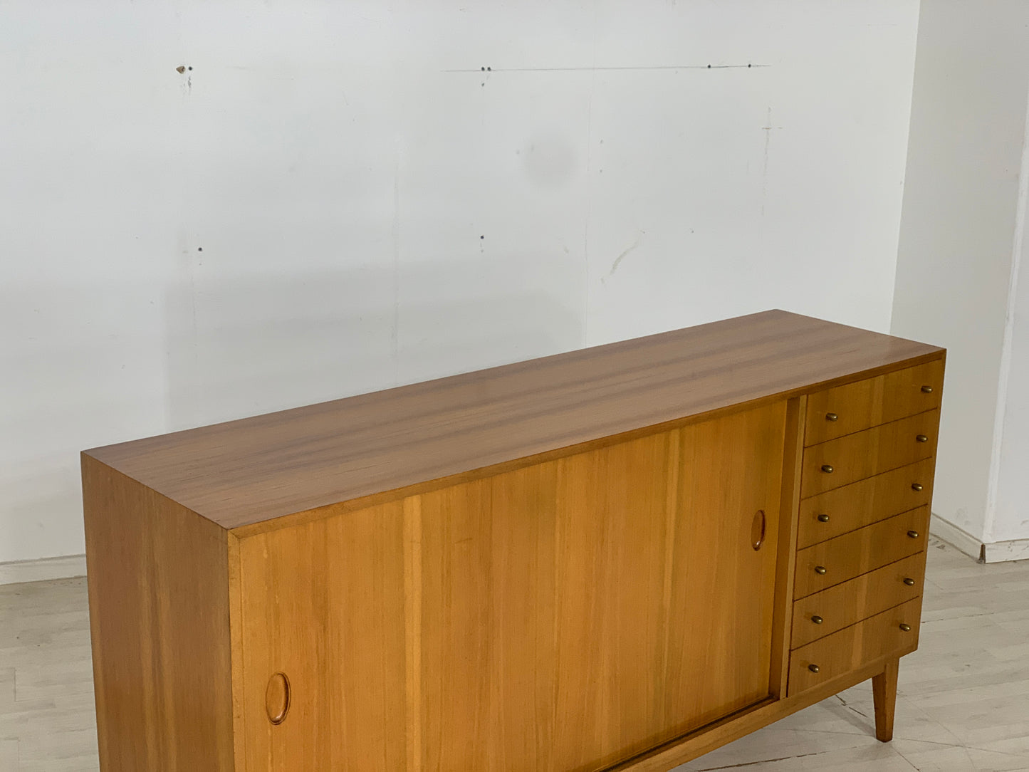 Mid Century Sideboard Schrank Kommode Vintage