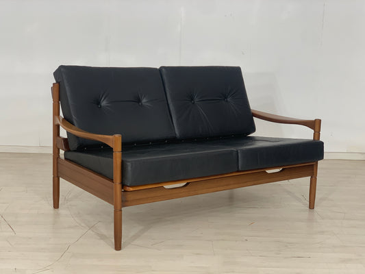 Danish Teak Sofa Couch Daybed Vintage