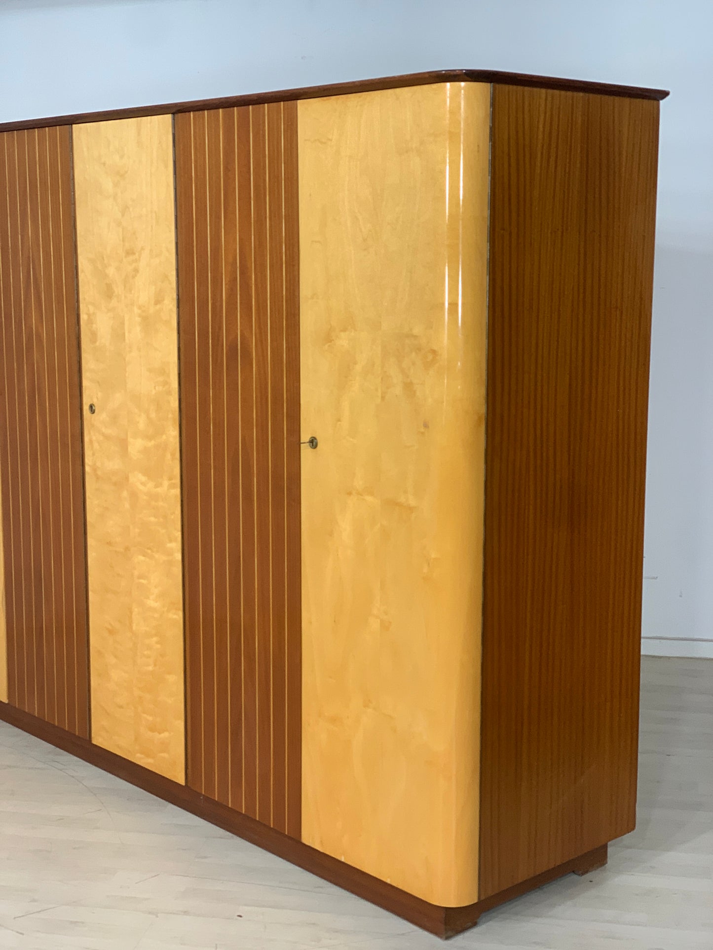 Mid Century Kleiderschrank Schrank Wardrobe Vintage