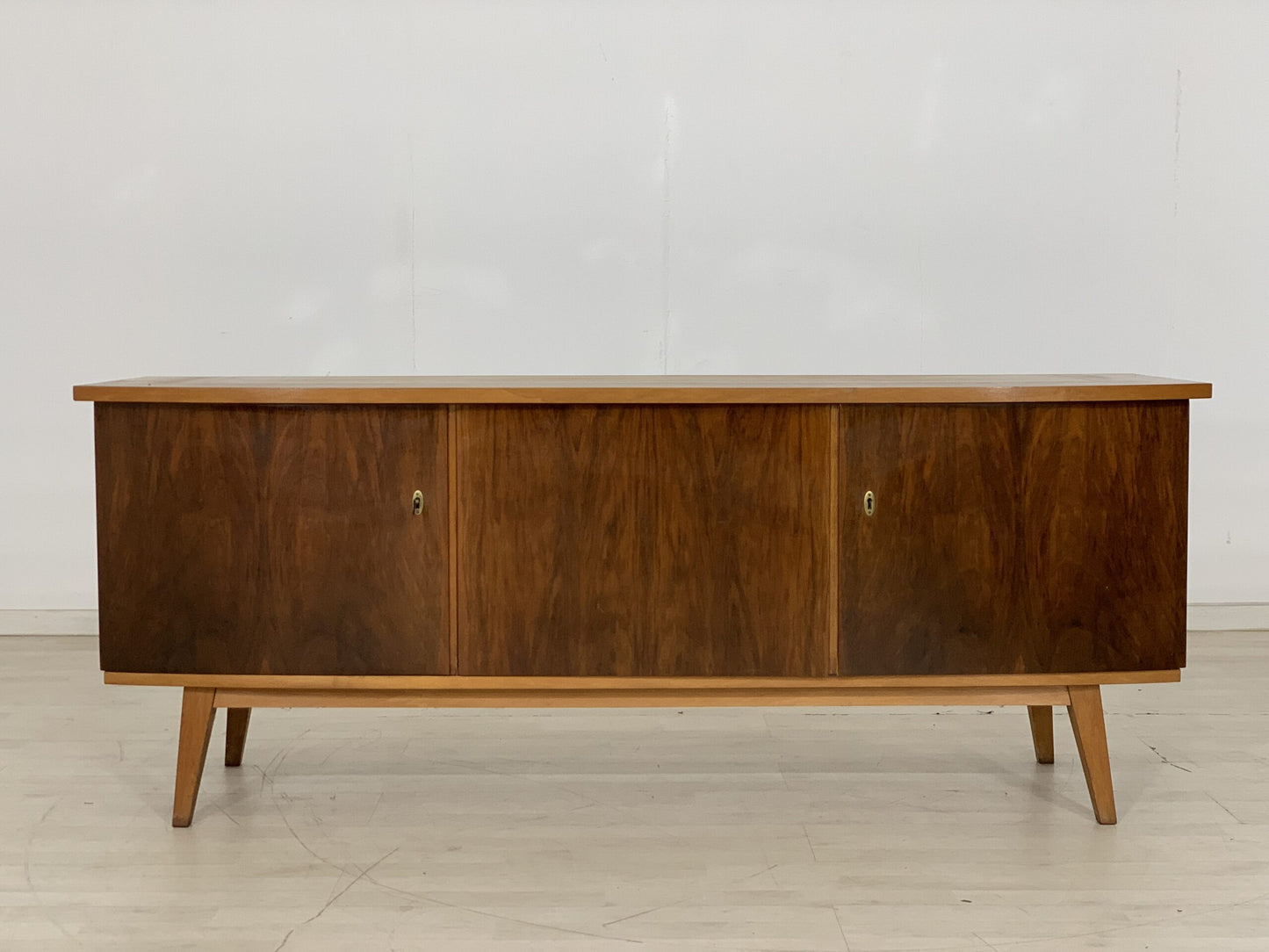 60ER JAHRE ANRICHTE SIDEBOARD KOMMODE SCHRANK WOHNZIMMERSCHRANK VINTAGE