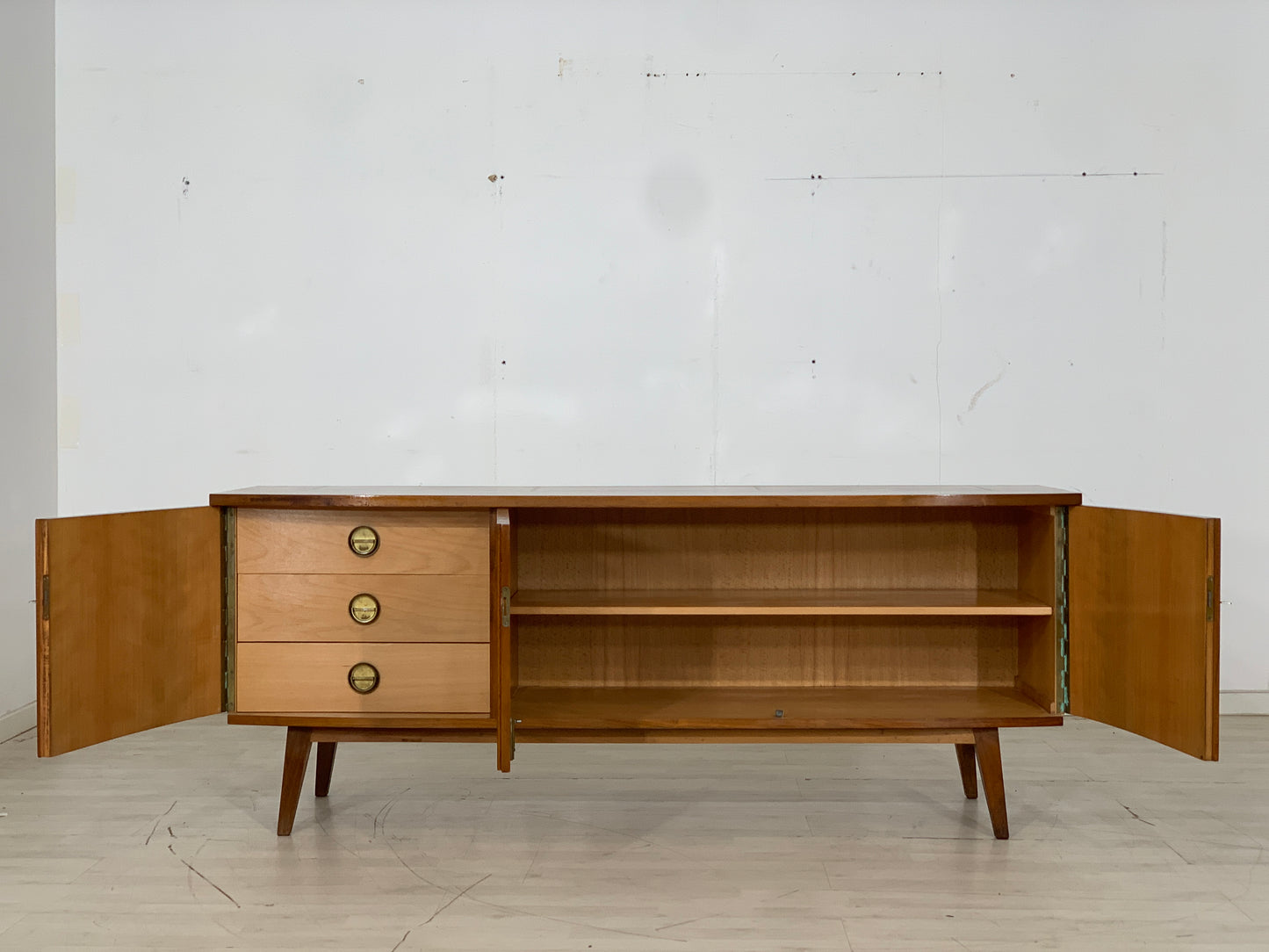 Mid Century Sideboard Schrank Kommode Vintage