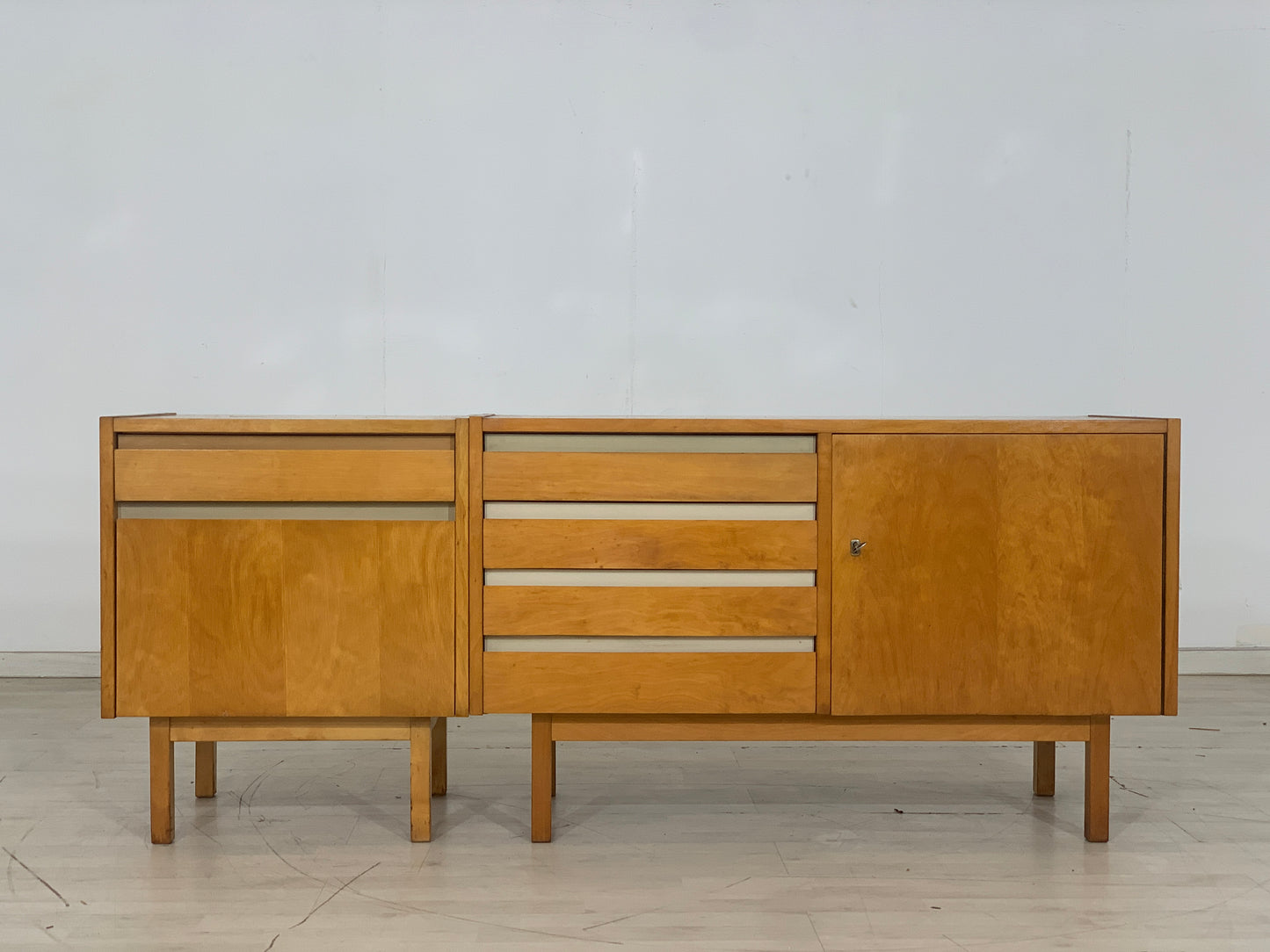 Mid Century Sideboard Schrank Kommode Vintage