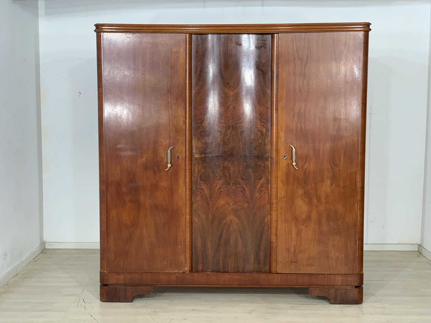 Mid Century Kleiderschrank Schrank Wardrobe Vintage