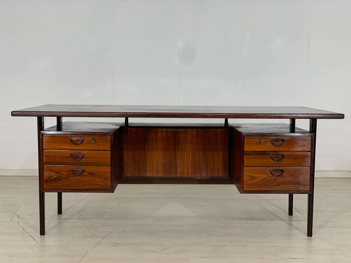 Kai Kristiansen Palisander Schreibtisch Tisch Desk Vintage