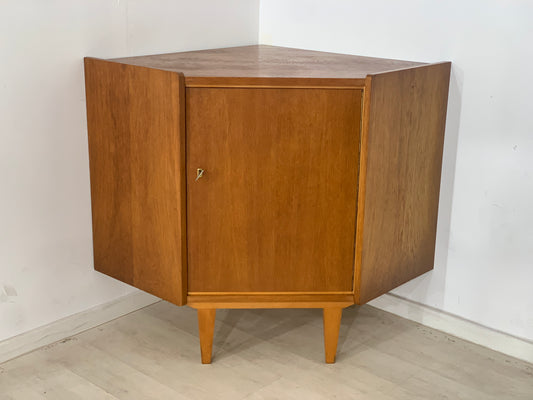 Mid Century Eckschrank Schrank Kommode Vintage