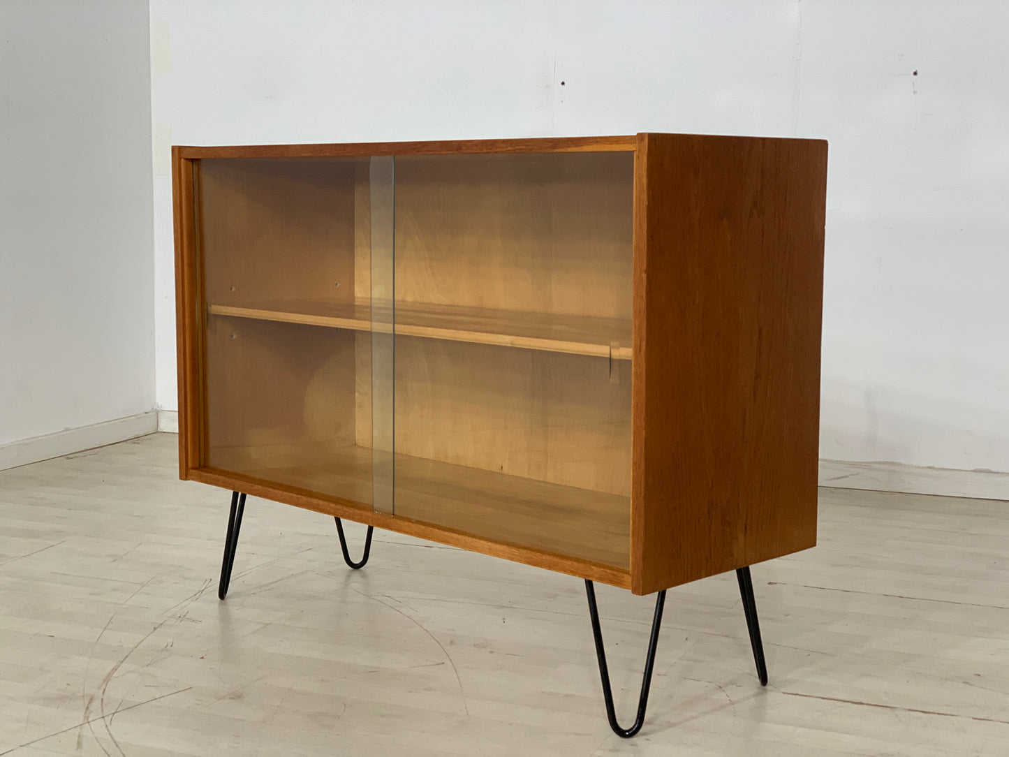 Mid Century Kommode Sideboard Vitrine Vintage