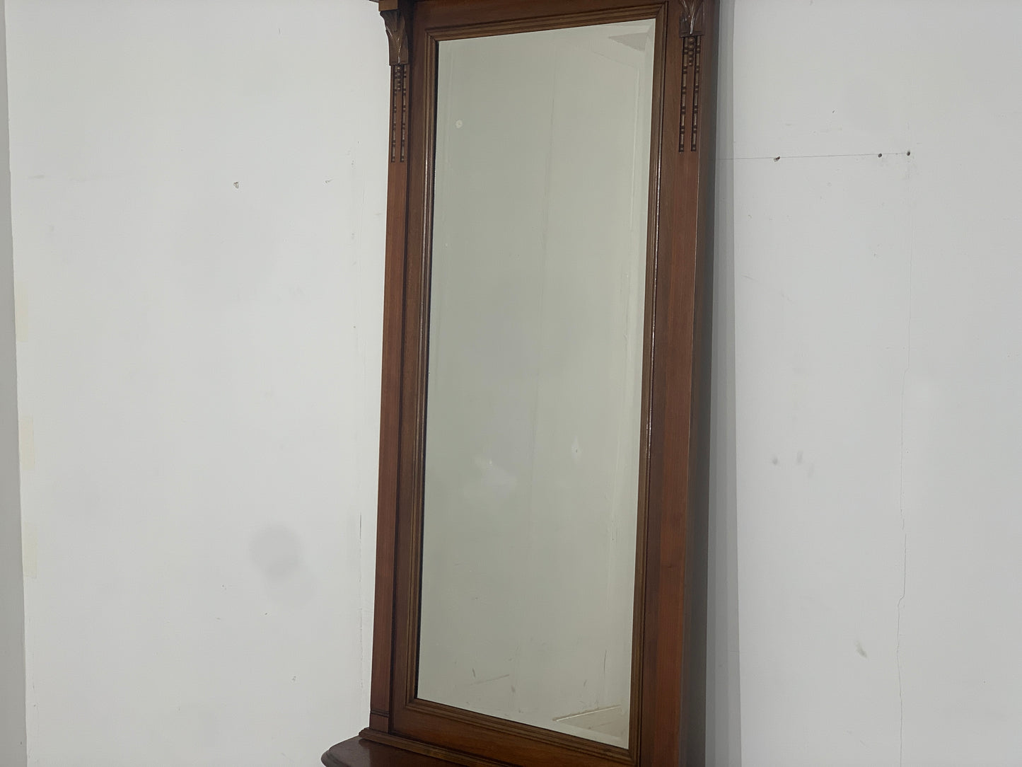 Gründerzeit Spiegel Flurschrank Garderobe Mirror um 1900