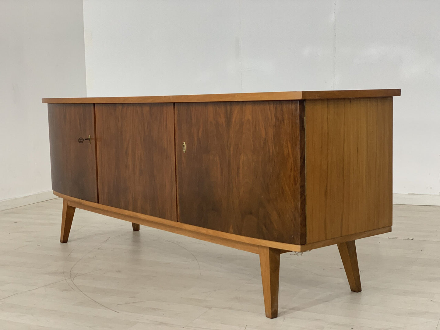 60ER JAHRE ANRICHTE SIDEBOARD KOMMODE SCHRANK WOHNZIMMERSCHRANK VINTAGE