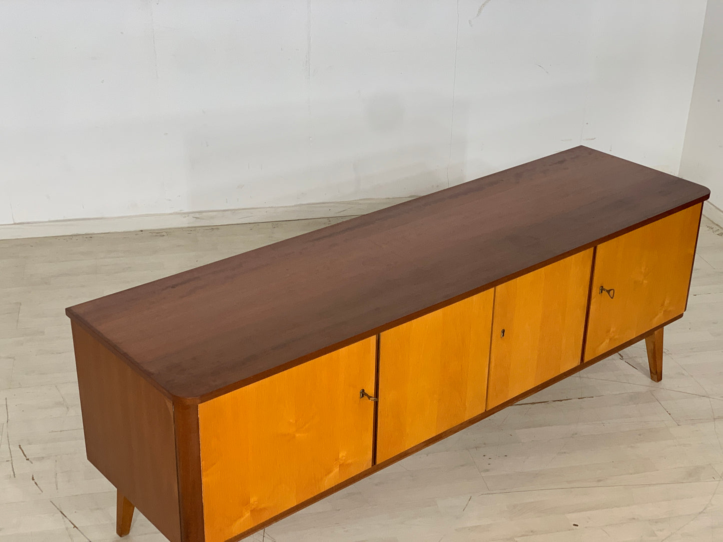 Mid Century Sideboard Schrank Kommode Vintage