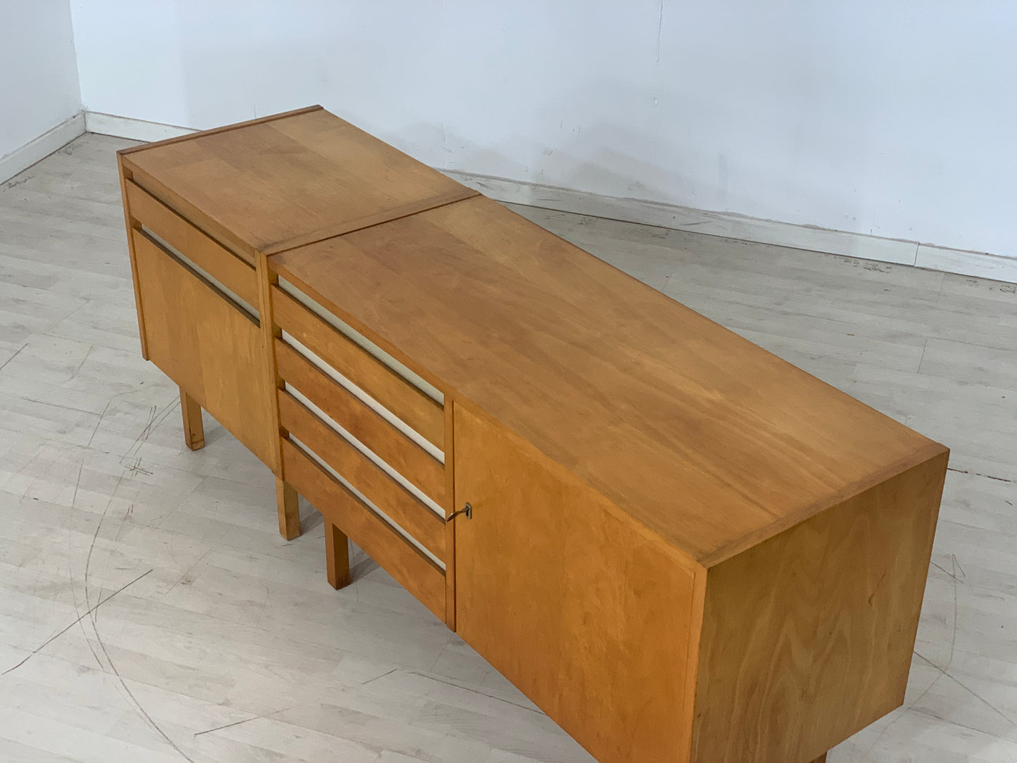 Mid Century Sideboard Schrank Kommode Vintage