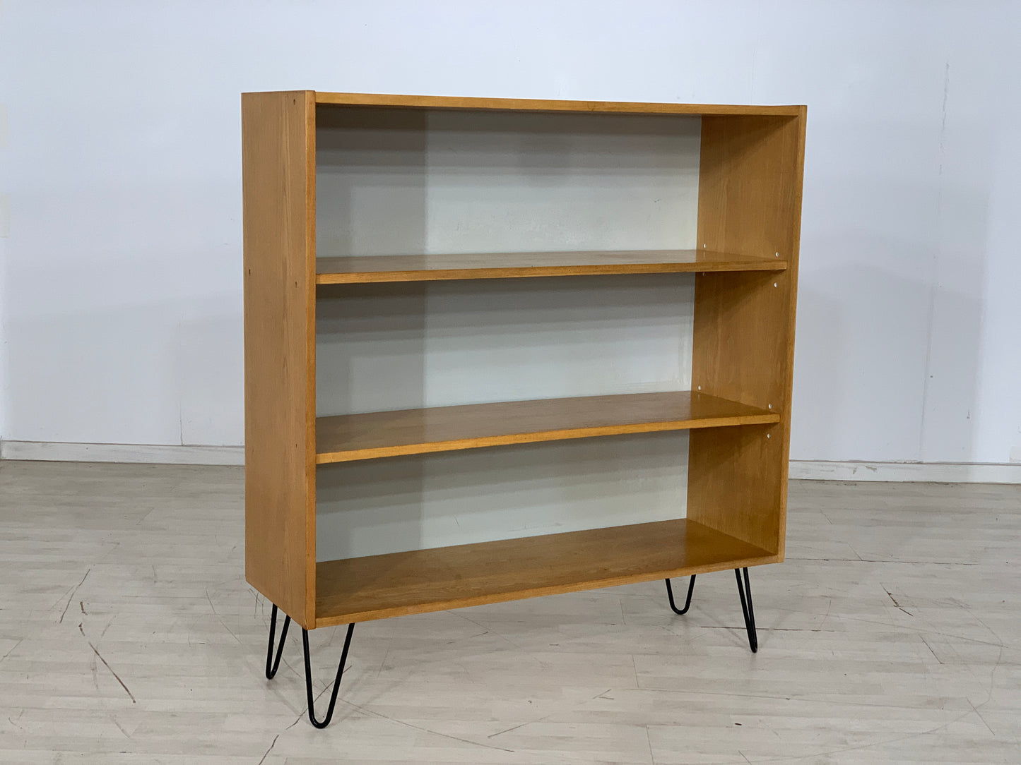 Mid Century Hellerau Regal Bücherregal Schrank Vintage