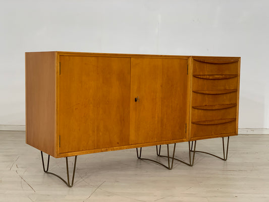 Mid Century Sideboard Schrank Kommode Vintage