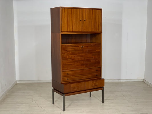 Mid Century Highboard Schrank Wohnzimmerschrank Sekretär Vintage