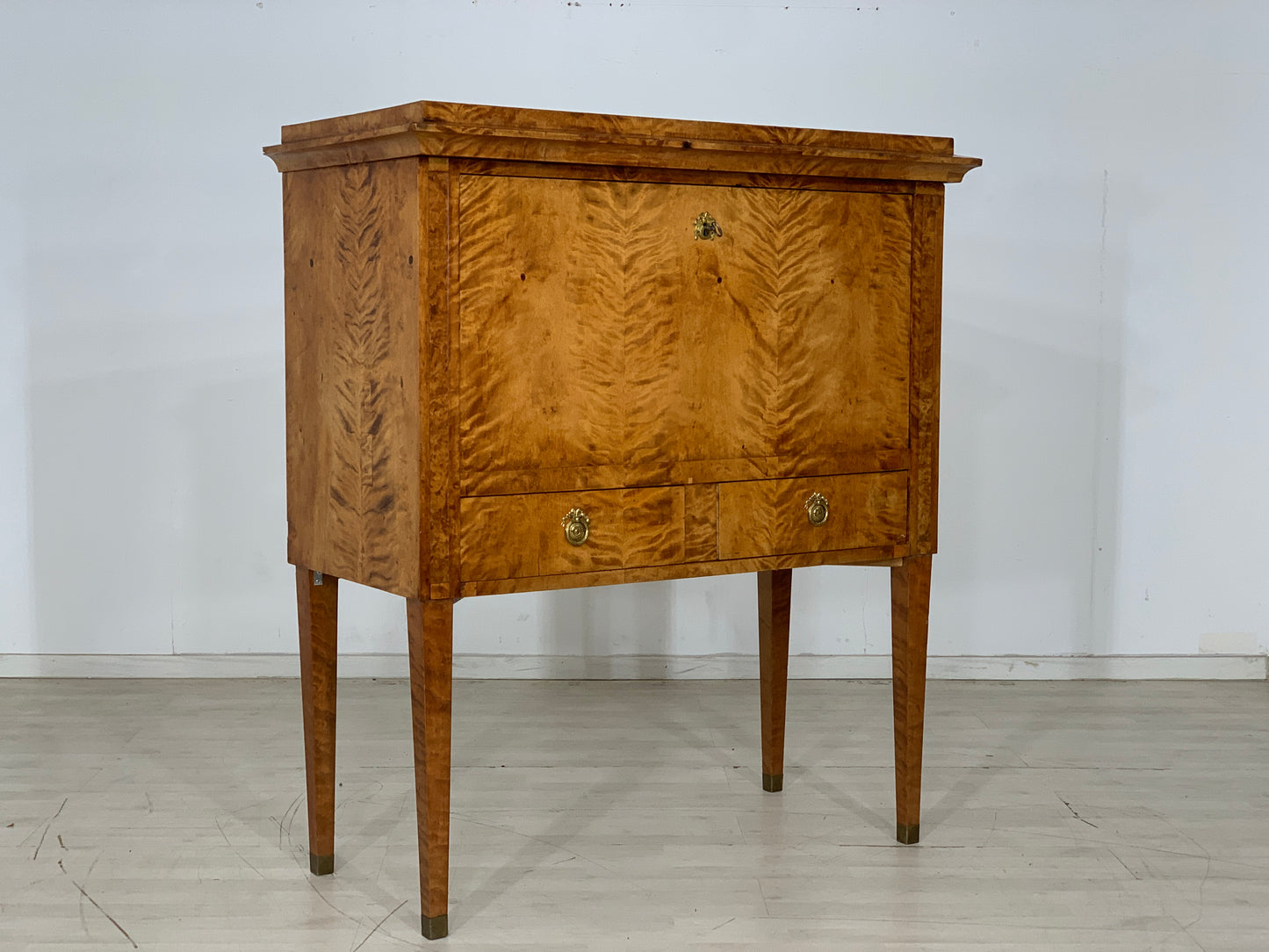 Biedermeier Sekretär Schrank Schreibschrank Kommode um 1830