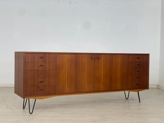 Danish Teak Sideboard Schrank Kommode Vintage