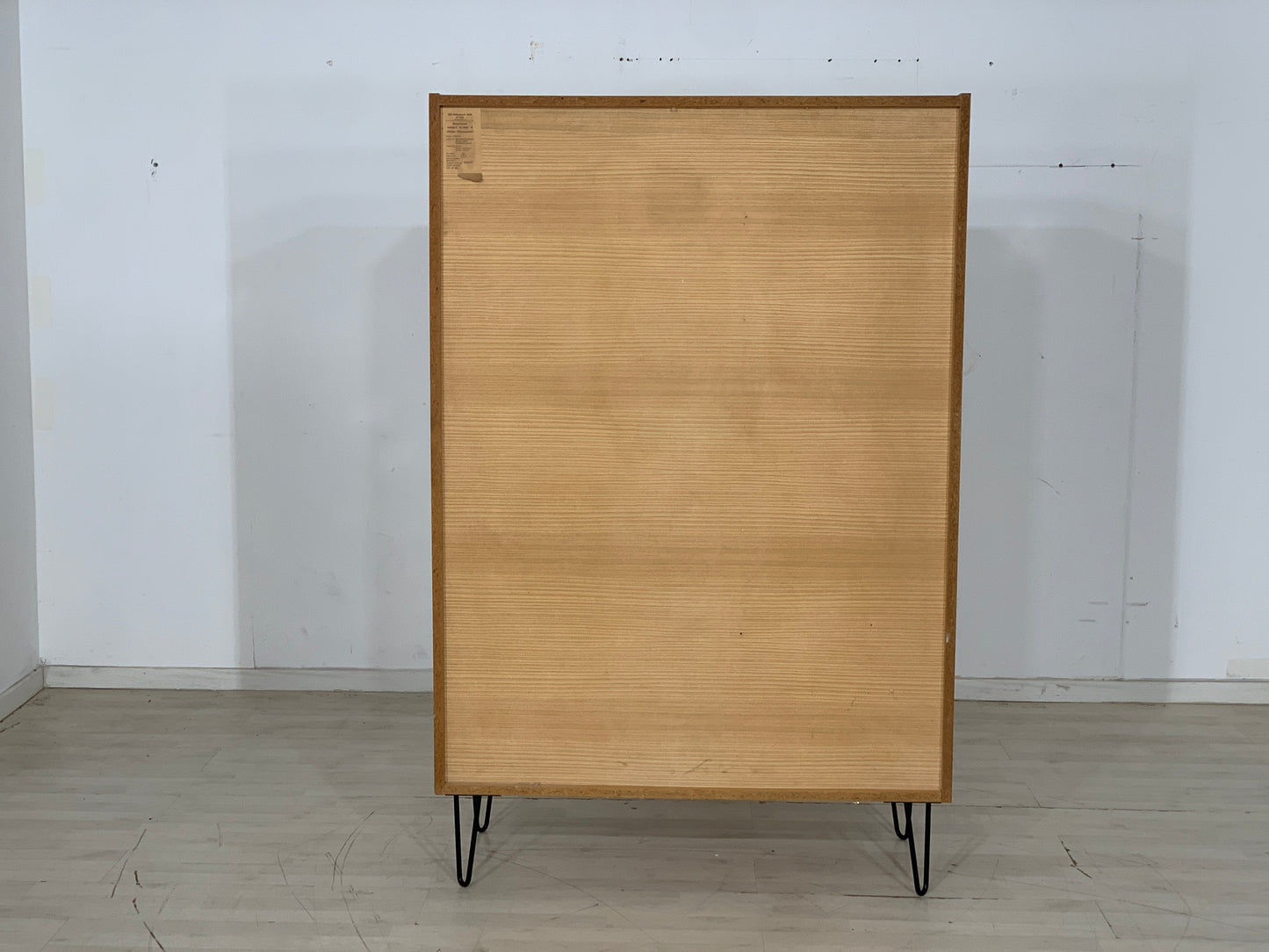 Mid Century Wäscheschrank Schrank Kleiderschrank Vintage