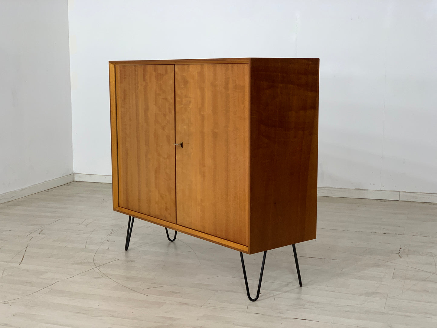 Mid Century Kommode Highboard Schrank Flurschrank Vintage