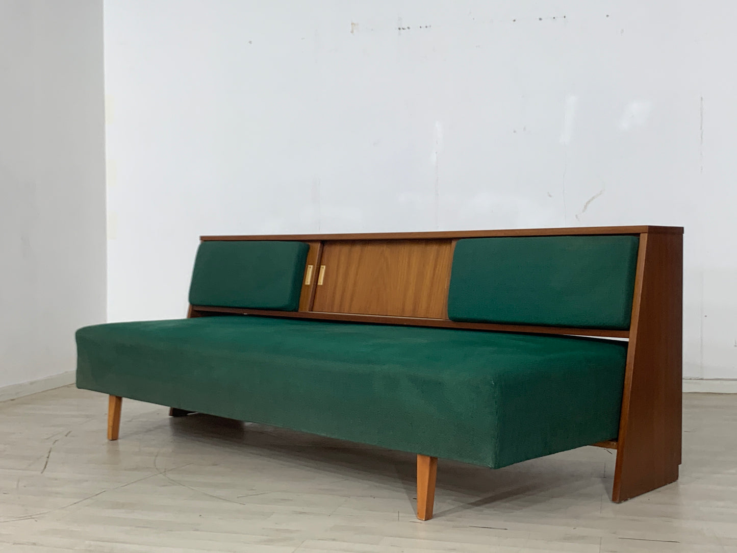 Danish Teak Sofa Couch Deybed Vintage