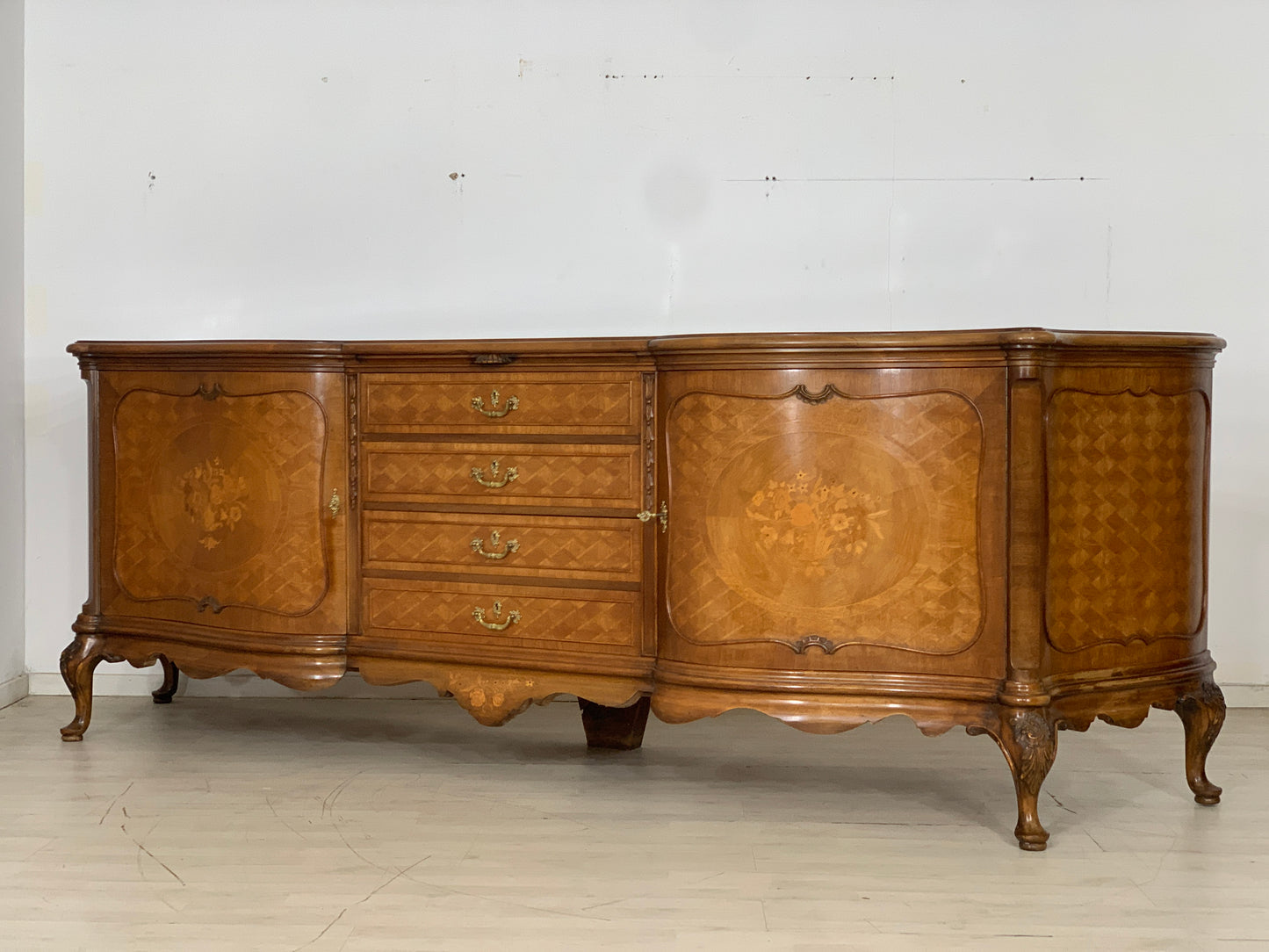 Barock Stil Anrichte Schrank Sideboard Wohnzimmerschrank