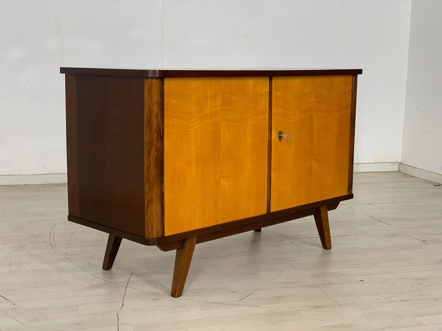 Mid Century Kommode Sideboard Schrank Vintage